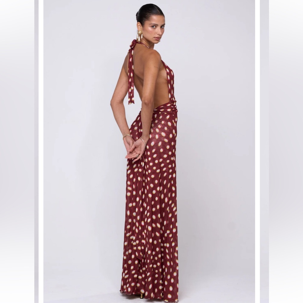 Resa Chelsea maxi dress in spice - Picture 3 of 10